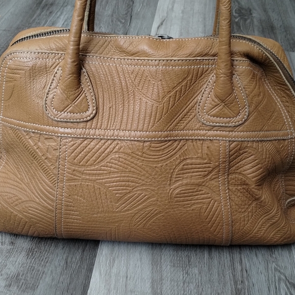 Prada Beige Leather Hand Bag - Picture 14 of 16